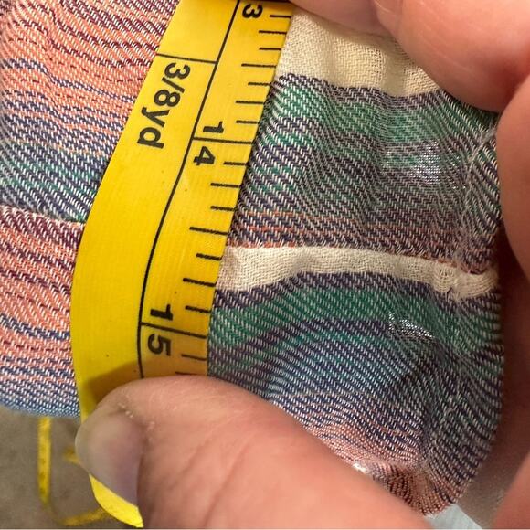 CRYSTAL SKY HI LO SHORTS & SKIRT ONE PIECE HALTER ROMPER Stripped SLEEVELESS - Picture 11 of 14